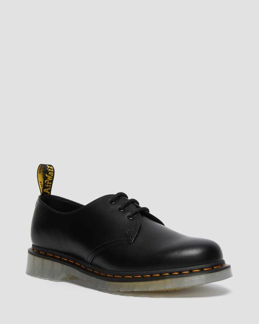 Dr. Martens 1461 Iced Smooth Deri Erkek Oxford Ayakkabı - Ayakkabı Siyah |JAVWO2839|